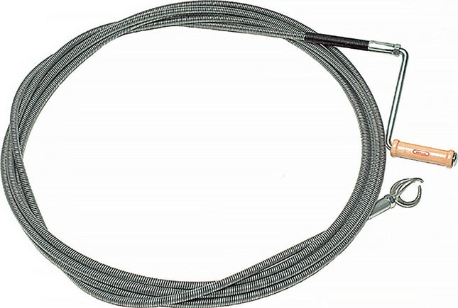 Rohrreinigungswelle L.5m Wellen-D.12mm Krallen-D.40mm doppellag.m.Messingkuppl. – Messingkupplung