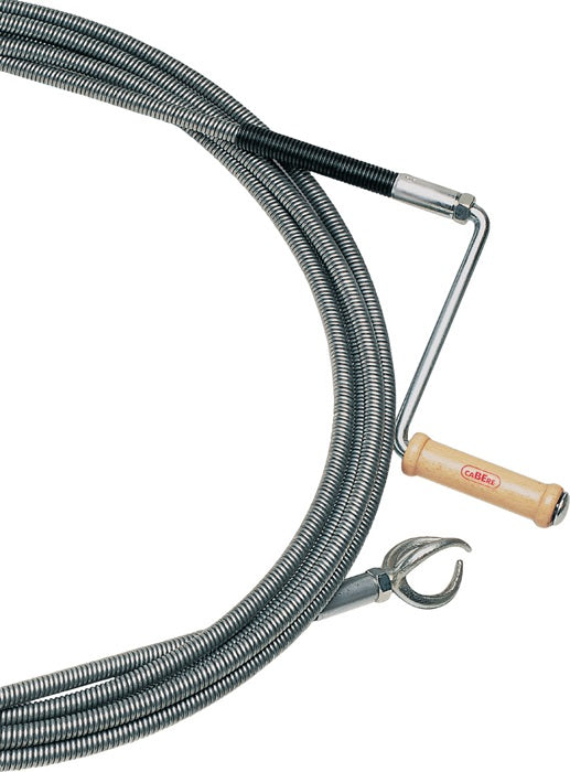 Rohrreinigungswelle L.5m Wellen-D.12mm Krallen-D.40mm doppellag.m.Messingkuppl. – Messingkupplung