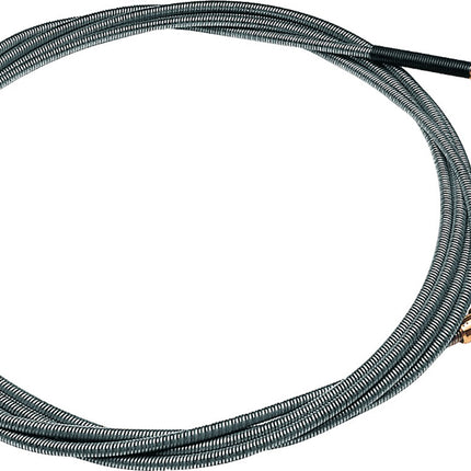 Rohrreinigungswelle – L.10m Wellen-D.12mm Krallen-D.40mm doppellag.m.Messingkuppl.