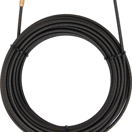 CABERE Einziehspirale Quadroflex 20 m, Ø 4 mm, mit Öse und Suchkopf, Stahldraht