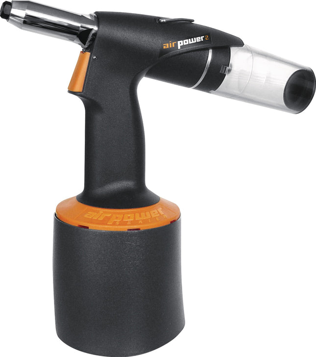 GOEBEL Blindnietsetzgerät airPower 2, pneumatisch-hydraulisch, für Blindniete 4,0–6,4 mm – 1,65 kg