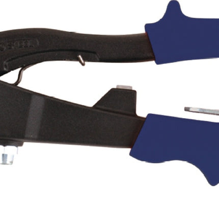 GOEBEL Handblindnietsetzgerät GO-3, Länge 275 mm, Arbeitsbereich 2,4–4,8 mm, mit Öffnungsfeder
