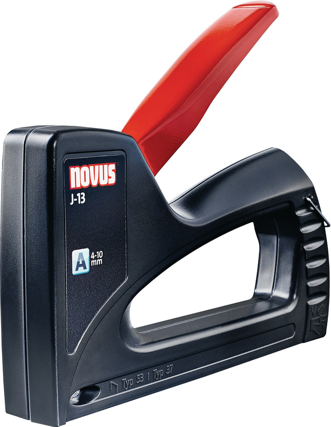 NOVUS Handtacker J-13 worker mit Kunststoffgehäuse, für Typ 53 Klammern bis 10 mm