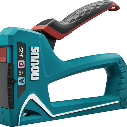 Handtacker J-25 metal power mit Zinkdruckguss-Gehäuse – NOVUS