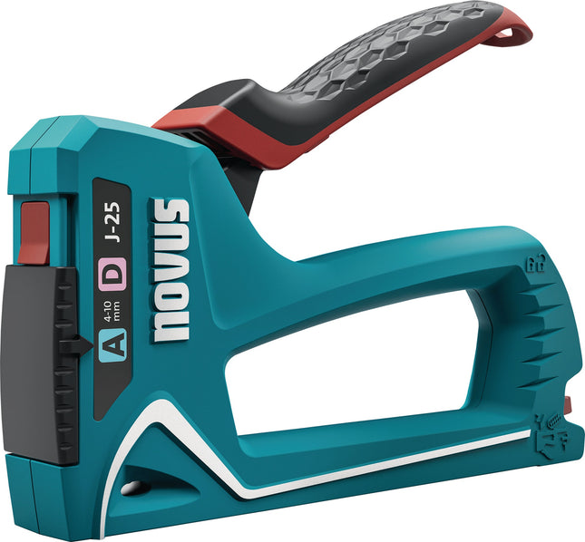 Handtacker J-25 metal power mit Zinkdruckguss-Gehäuse – NOVUS