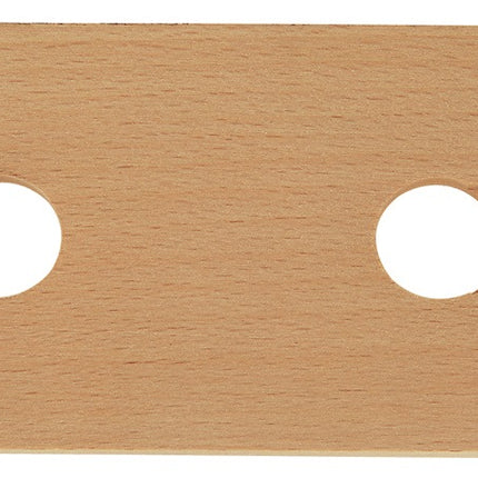 Laubsägebrettchen L170xB65mm aus Buche gehobelt/geschliffen