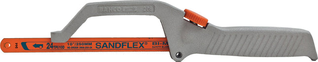 BAHCO Metallsäge 208, Gesamtlänge 330 mm, Blattlänge 250 mm, mit Sandflex®-Bimetall-Blatt