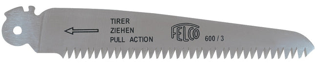 FELCO Ersatzsägeblatt 600/3 – 160 mm, verchromt, für Klappsäge