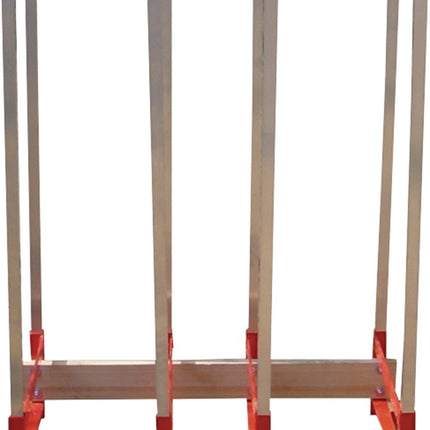 Sägebock Holzmichel B.820xH.1130xT.465mm Alu/Holz NESTLE – 12,5 kg, Steckbare Rungenstangen aus Aluminium