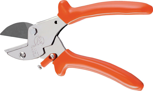 LÖWE Gartenschere Amboss 5.107 Classic Easy Cut Gesamtlänge 175 mm Schneidleistung 16 mm Kunststoffgriffen – ORIGINAL