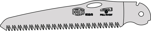 FELCO Ersatzsägeblatt 602/3 – 160 mm Blattlänge für Klappsäge