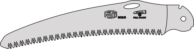 Ersatzsägeblatt 603/3 für FELCO Klappsäge 200 mm