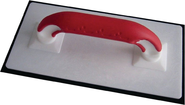 KRONEN-HANSA Reibebrett Kunststoff mit 2-K-Griff und Zellgummiauflage, 280x140x10 mm