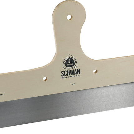 SCHWAN Flächenspachtel 300 mm mit Schichtholzgriff, 0,7 mm Blattstärke