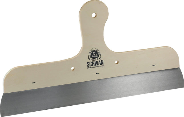 SCHWAN Flächenspachtel 300 mm mit Schichtholzgriff, 0,7 mm Blattstärke