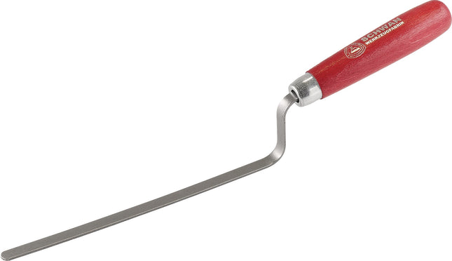 SCHWAN Hamburger Fugenkelle L.270mm B.8mm kurzes Modell Kohlenstoffstahl
