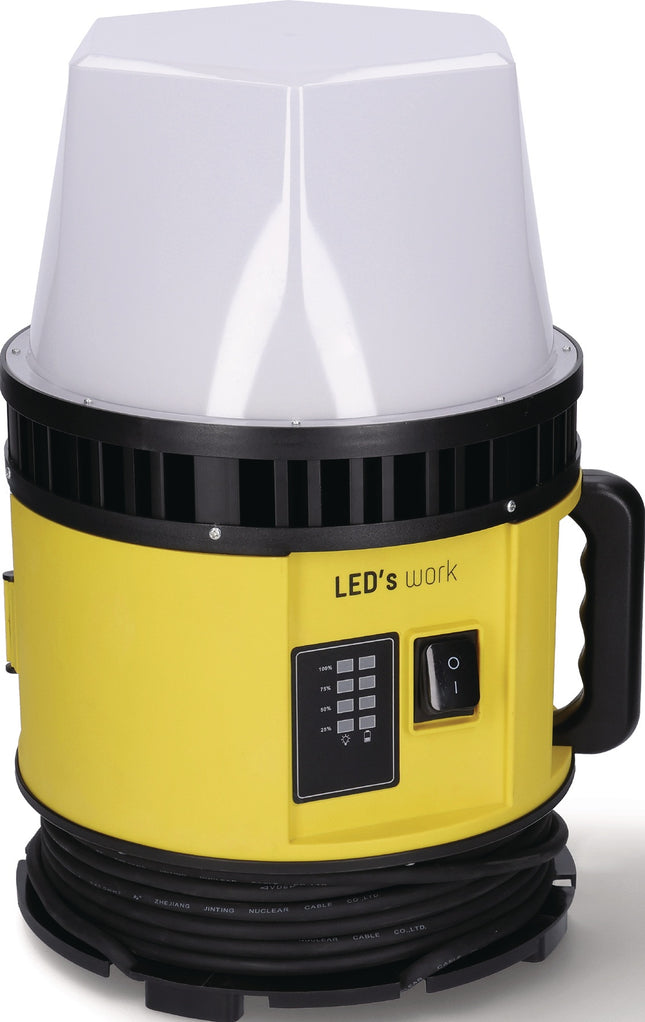 SHADA LED-Universalstrahler 80 W, 12000 lm, hybrid – Schutzart IP55, Schutzklasse II