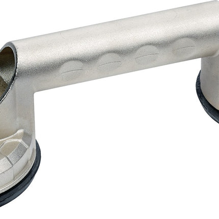 PROMAT Saugheber 80 kg Tragkraft, 2 Köpfe Ø 118 mm, Aluminium