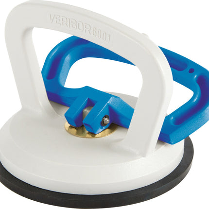 VERIBOR Saugheber 25 kg Tragkraft, 120 mm Kopf-Ø, 1 Kopf, Kunststoff