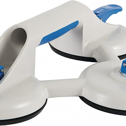 VERIBOR Saugheber 90 kg Tragkraft, 3 Köpfe, Ø 120 mm, Kunststoff – Bohle AG