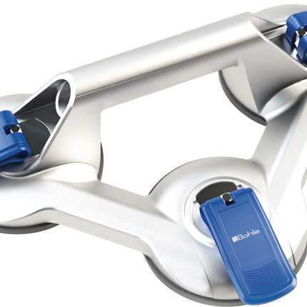 Bohle VERIBOR Saugheber 100 kg, 3 Saugköpfe Ø 120 mm, Aluminium