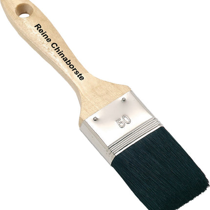 Nölle Profi Brush Maler-Lackierpinsel 60 mm (2,5 Zoll), schwarze Mischborste, flach, 10. Stärke