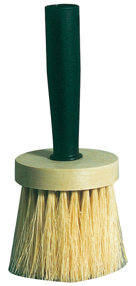 Nölle Profi Brush Rundquast Ø 80 mm, Borstenlänge 60 mm, hitzebeständige Thermo-PET Borste, Kunststoffgriff