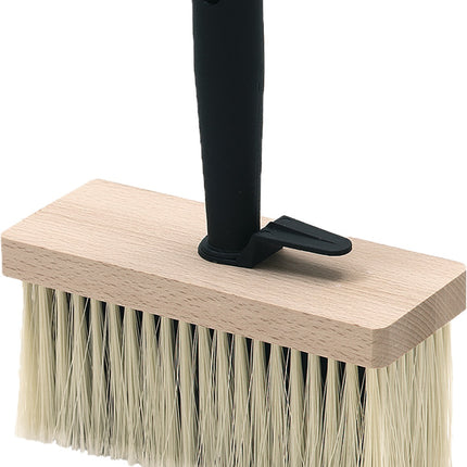 Nölle Deckenbürste Größe 1, 70 mm Rückenbreite, 170 mm Länge, Synthetikborste, Holzrücken