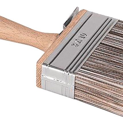 Nölle Profi Flächenstreicher Holzrücken 30x100 mm, Borstenlänge 65 mm, vollsynthetische Spezialborste