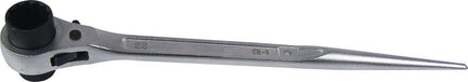 Gerüstbauknarre Gesamtlänge 310 mm 19/22 mm – Schlüsselweite 19 22 mm, Umschaltbare Knarrenfunktion