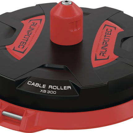 RUNPOTEC Kabelabroller XB 300 – Dorn Ø 300 mm, Tragfähigkeit 300 kg