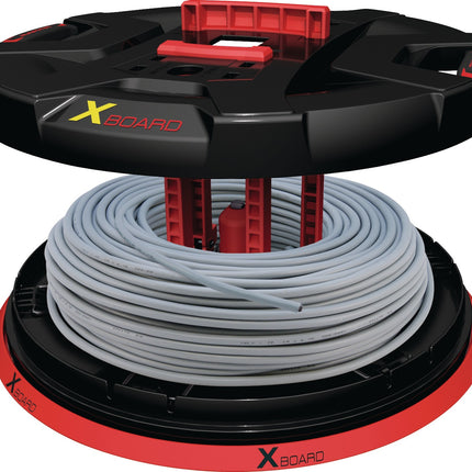 RUNPOTEC Kabelabroller XB 500 – Ø 500 mm, Tragfähigkeit 800 kg