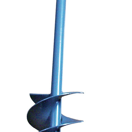 Erdlochbohrer – 150 mm, 300 mm Schneckenlänge, Doppelwendel mit Zentrierspitze