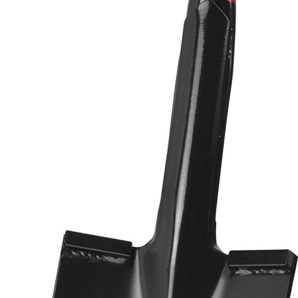 Kraftspaten Größe 2 mit Stahlrohrstiel und Hartholzknauf, 280x190/180 mm – IDEAL