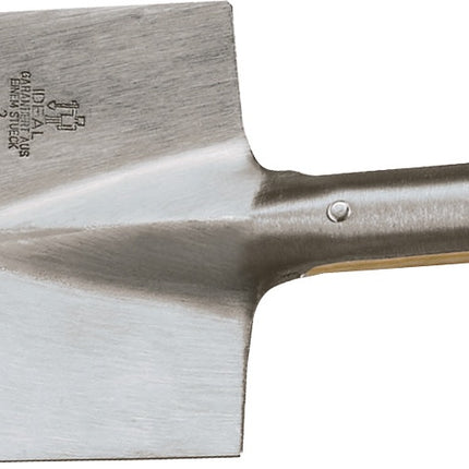 IDEAL Gärtnerspaten mit Eschen-T-Stiel 285 x 185 / 180 mm, Größe 2 – 2200 g, Stück konisch gewalzt