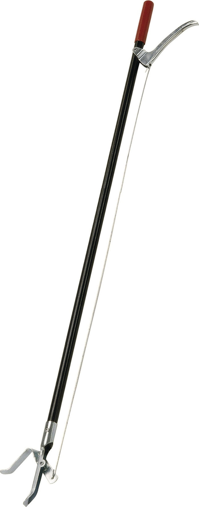 FLORA Greifzange Alu ca. 900 mm, 0,22 kg, Greiferöffnung 40 mm – Alustiel mit Stahlseil und Kunststoff-Stulpenhandgriff