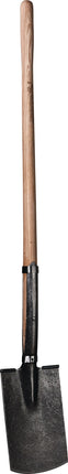 Krumpholz – Rodespaten Größe 2, Blattmaß 285 x 180 mm, mit Knopf-Stiel, Stiellänge 1100 mm, 2700 g