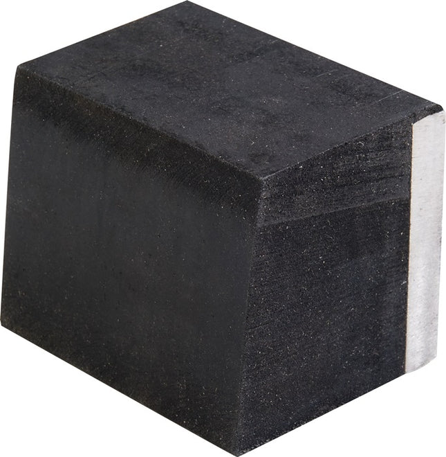 PROBST Gummihammer-Zubehör GH ERGO, 2x abgeschrägt, Gummischiene 75/40 x 60 x 60 mm