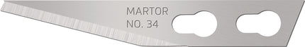 Grafikklinge – Länge 36,5 mm Breite 5,7 mm MARTOR – 1 Magazin à 10 Stück