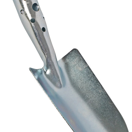 TALEN TOOLS Blumenkelle 288 mm – verzinkte Pflanzschaufel – Metall, Länge 288 mm, Breite 82 mm