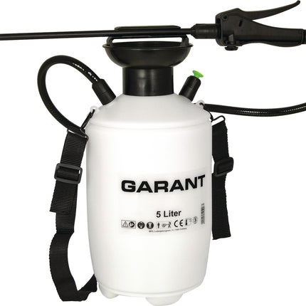MESTO Drucksprühgerät GARANT 5 l mit NBR-Dichtung, Kunststoff – 1,53 kg