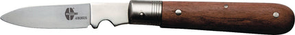 Weidmüller Kabelmesser 202 mm Klingenlänge 86 mm mit FSC-Holzgriff HESSE – 78 g