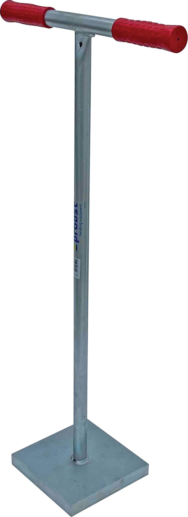 PROBST Erd-/Betonstampfer, Länge 866 mm, Breite 408 mm, galvanisch verzinkt – Stahl, 8,9 kg