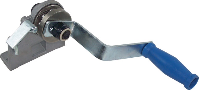 Dengelmaschine L320 x B90 x H110 mm 1080 g Stahl – Schärfen der Sense per Handkurbel