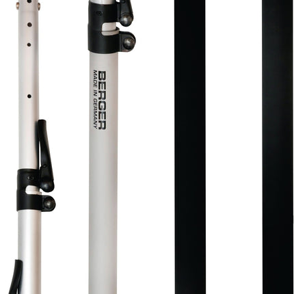 BERGER Teleskopstange ArboRapid 4-teilig, 1750-5900 mm – 3485 g, Hochfeste Aluminiumrohre für Langlebigkeit