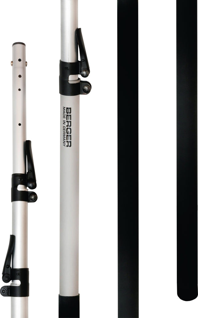 BERGER Teleskopstange ArboRapid 4-teilig, 1750-5900 mm – 3485 g, Hochfeste Aluminiumrohre für Langlebigkeit