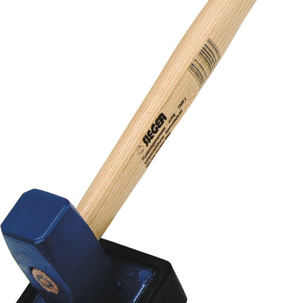 Idealspaten Plattenlegerhammer 2000 g, holz- und ringverkeilt, Eschenstiel, Länge 41,5 cm