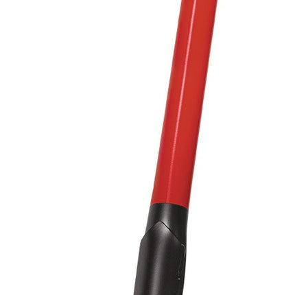 IDEAL Kraftspaten slim 280 x 130 x 125 mm mit Stahlrohrstiel 92 cm – Durchgehärtetes Spatenblatt, Blattstärke 5 mm