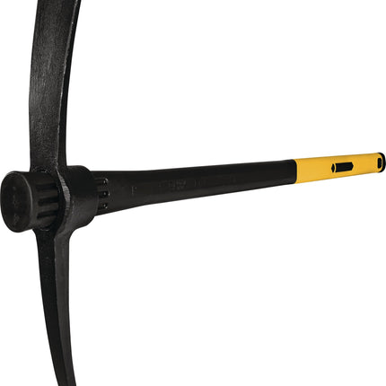 Pionier-Kreuzhacke geschmiedet, ovales Auge, 2550 g, 920 mm, IDEAL – Geschmiedete Kreuzhacke mit ovalem, Länge 920 mm