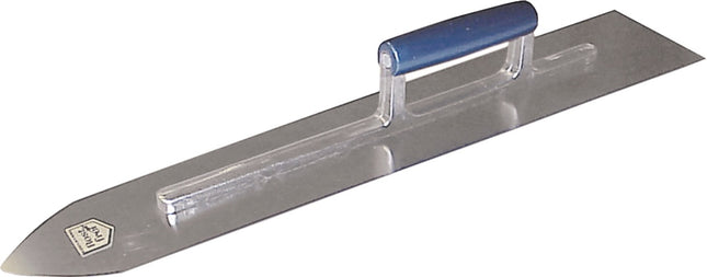 Bodenlegerkelle 600 x 115 mm, gehärteter Qualitätsstahl, Stärke 0,8 mm – HAROMAC